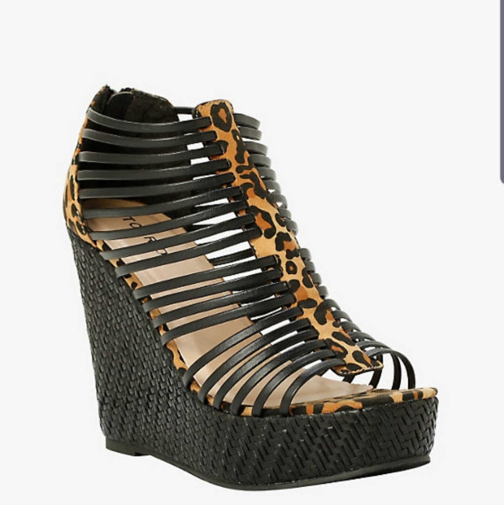 Wedged heels